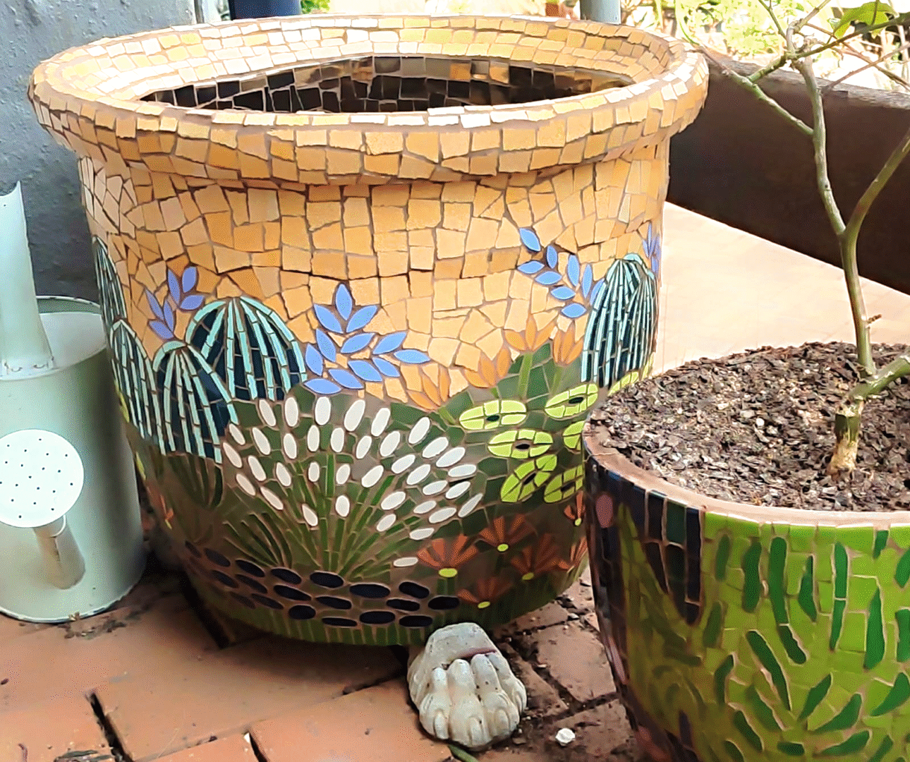Sunny Botanical Planter